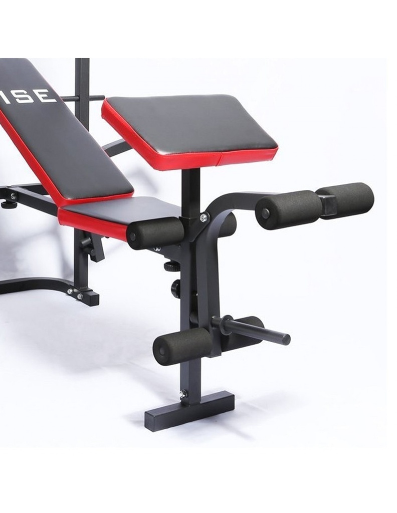 ISE FIT. SY-5430B. RIO. BANC DE MUSCULATION. RÉGLABLE, PLIABLE ET INCLINABLE POUR UN ENTRAÎNEMENT PHYSIQUE COMPLET.