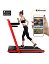 ISE FIT. TAPIS DE COURSE. SY-T2713-RD. JUSQU'À 10KM/H. 1000 W. EXTRA-FLAT MANUAL FOLDING SYSTEM.