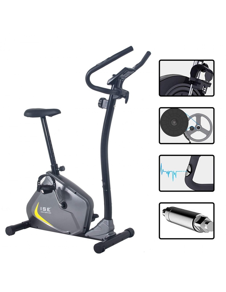 ISE - VÉLO D'APPARTEMENT ERGONOMIQUE - MINDELO SY-8802