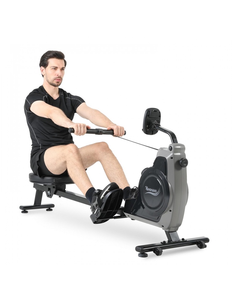 NOVONOVA. RAMEUR. SY-1710. SYSTÈME DE FREINAGE MAGNÉTIQUE MANUEL. STOCKAGE VERTICAL.