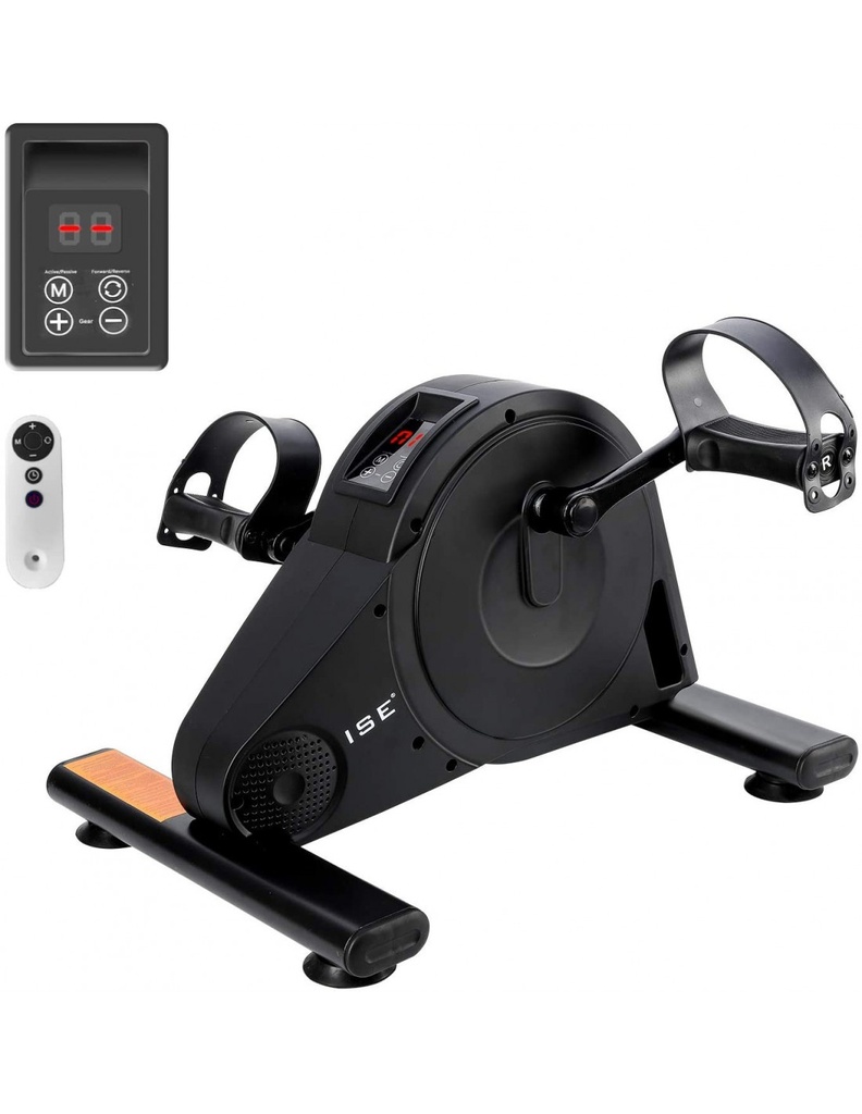 ISE MINI VÉLO D'APPARTEMENT PÉDALIER PLIABLE RÉSISTANCE RÉGLABLE ECRAN LCD AVEC TÉLÉCOMMANDE / SY-8117