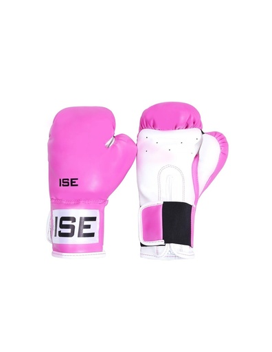 [SY-1202] ISE GANTS DE BOXE SIMILICUIR 12OZ ROSE GANTS DE ENTRAÎNEMENT MUSCLES PROTECTION SY1202
