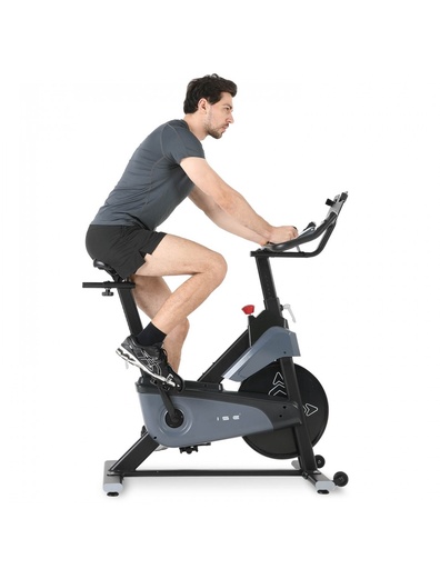 [SY-7601] ISE FIT. VÉLO INDOOR. SY-7601. VOLANT D'INERTIE DE 10KG. / TRANSMISSION PAR COURROIE. PULSOMÈTRE.