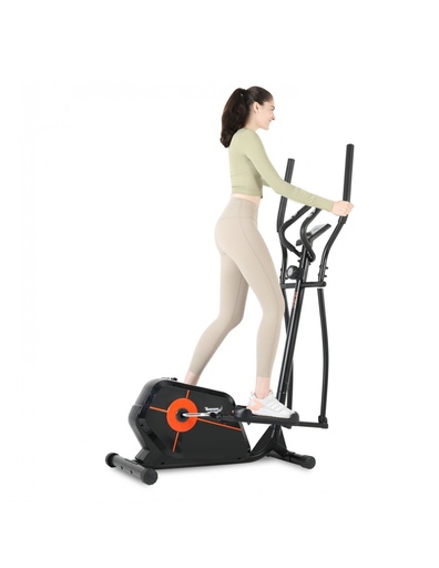 [NV-9304] NOVONOVA. NV-9304. VÉLO ELLIPTIQUE MANUEL AVEC FREIN MAGNÉTIQUE EXTERNE BIDIRECTIONNEL